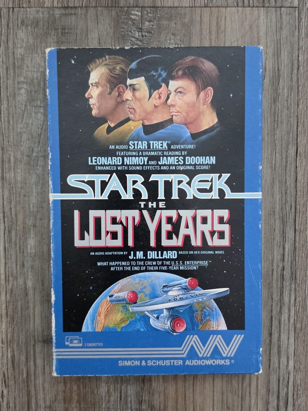 Vintage Star Trek: The Lost Years Audio Cassette Tape Set